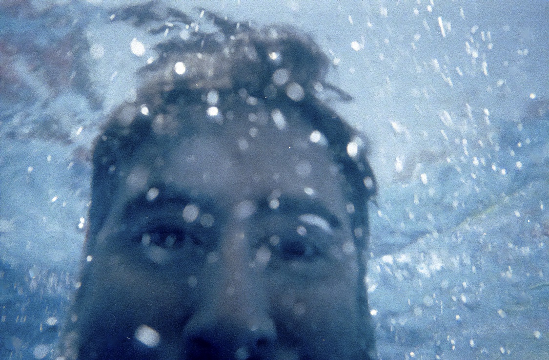 Portrait underwater